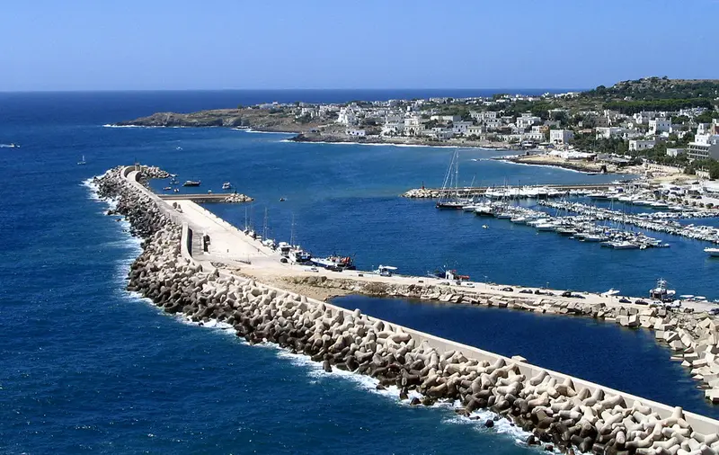 Il Lungomare di Santa maria di Leuca in Puglia