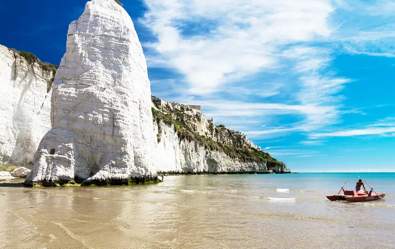 Una spiaggia di Vieste